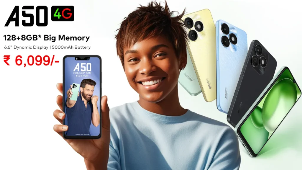 itel A50 Price in India