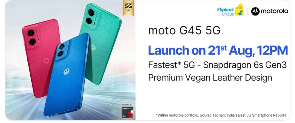 Moto G45 Price in India: 5000mAh की बड़ी बैटरी और 50MP की कैमरा के साथ जाने धमाकेदार डिटेल Moto-g45-price